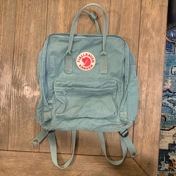 Fjallraven Handbags - Fjallraven Kanken Mini Glacier Green Backpack Gently Used